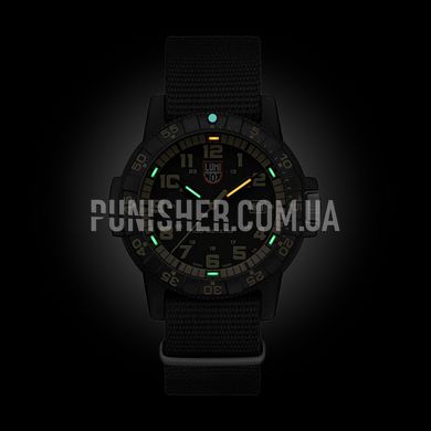 Luminox Leatherback Sea Turtle XS.0333 Watch, Black, Date, Backlight, Sports watches