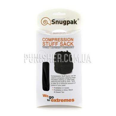Snugpak Compression Stuff Sack, UK, Olive, Compression sack