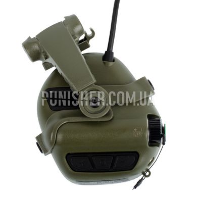 Earmor M31X Mark 3 MilPro M-Lok Headset, Foliage Green, Headband, With adapters, 22