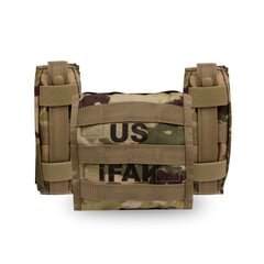 IFAK II (Individual First Aid Kit) with tourniquet, Multicam, Bandage, Gauze for wound packing, Nasopharyngeal airway, Occlusive dressing, Turnstile, Eye shield