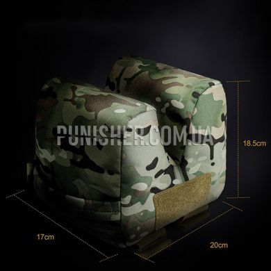 OneTigris Shooting Sandbag, Multicam, Tactical Gun Rest