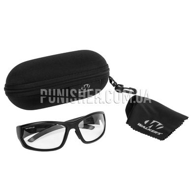 Баллистические очки Walker's IKON Carbine Glasses с прозрачными линзами, Черный, Прозрачный, Очки