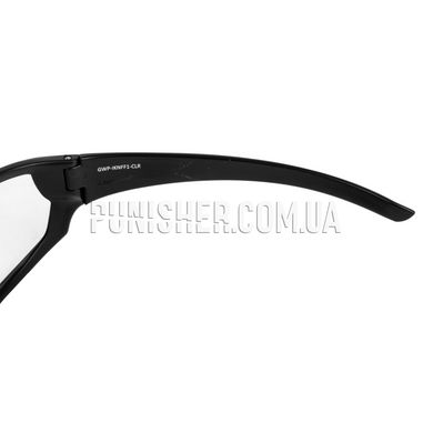 Баллистические очки Walker's IKON Carbine Glasses с прозрачными линзами, Черный, Прозрачный, Очки