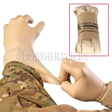 NAR Tactical Operator Response Kit IFAK, Coyote Brown, Bandage, Gauze for wound packing, Elastic bandage, Decompression needles, Nasopharyngeal airway, Occlusive dressing, Turnstile