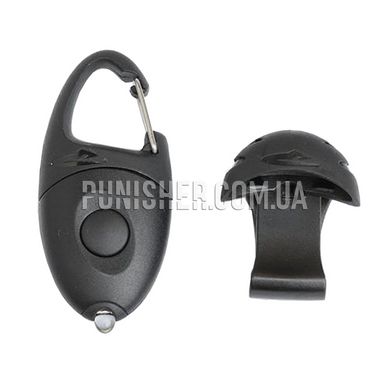Princeton Tec Impulse Keychain Flashlight, Black, Flashlight, Battery, White, 20