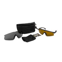 Revision Sawfly US Color Lens Kit, Black, Amberж, Smoky, Goggles