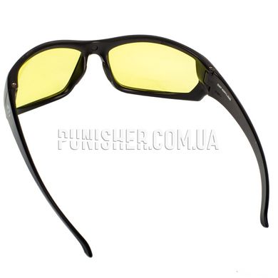 Walker’s IKON Carbine Glasses with Amber Lens, Black, Amber, Goggles