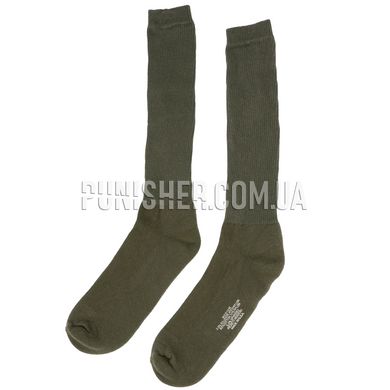 Magic Textiles LLC Antibacterial Socks, Olive, Medium, Demi-season