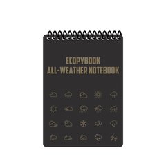 ECOpybook All-Weather Regular A6 Notebook, White, Notebook