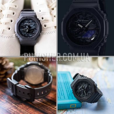Casio G-Shock GA-2100CA-8AER Watch, Dark Grey, Date, Day of the week, Month, World time, Stopwatch, Timer, Sports watches