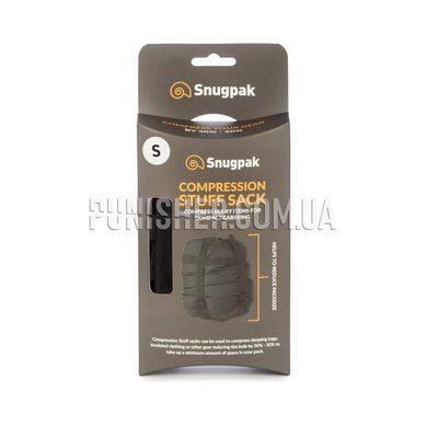 Snugpak Compression Stuff Sack, China, Black, Compression sack