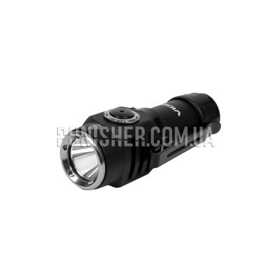 Портативний світлодіодний ліхтарик Videx A055 600Lm, Чорний, Ручний, Акумулятор, Білий, 600