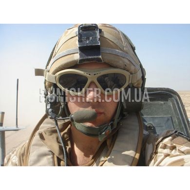 Балістична маска Revision Bullet Ant Британська версія, Tan, Прозорий, Димчастий, Жовтий, Маска