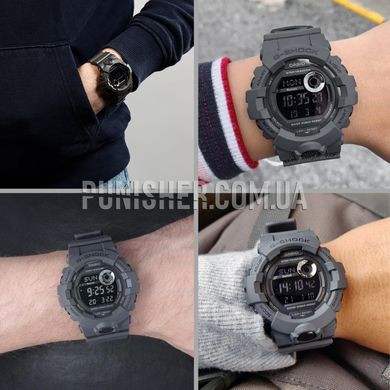 Casio G-Shock GBD-800UC-8ER Watch, Dark Grey, Alarm, Date, Day of the week, Month, World time, Pedometer, Backlight, Stopwatch, Timer, Sports watches