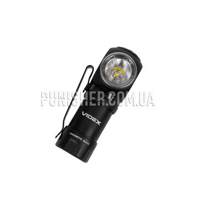 Videx A055H Portable LED Flashlight 600Lm, Black, Flashlight, Accumulator, White, 600