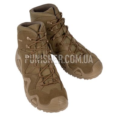 Lowa Zephyr MID TF Tactical Boots, Coyote Brown, 13 R (US), Summer, Demi-season