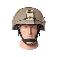 MSA MICH Ballistic Kevlar Helmet (Used), Tan, Large