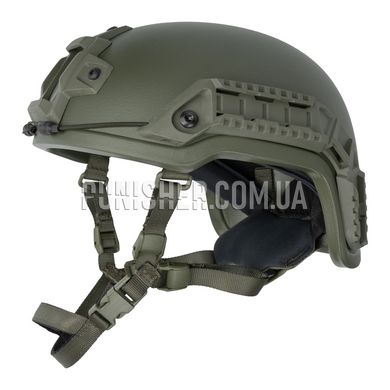 Protection Group Danmark Arch High Cut Ballistic Helmet, Olive, Large