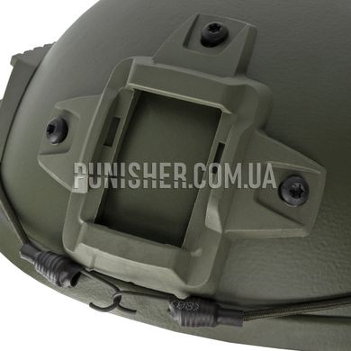Protection Group Danmark Arch High Cut Ballistic Helmet, Olive, Large