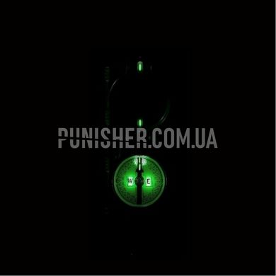 Cammenga 3H Tritium Lensatic Compass with case, Olive, Aluminum, Tritium