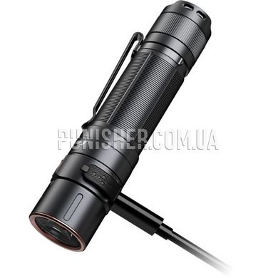 Fenix E35R Flashlight, Black, Flashlight, Accumulator, USB, White, 3100