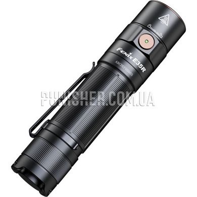 Ліхтар ручний Fenix E35R, Чорний, Ручний, Акумулятор, USB, Білий, 3100