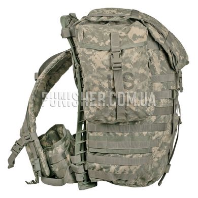 Основной рюкзак MOLLE II Large Rucksack с подсумками (Бывшее в употреблении), ACU, 81 л