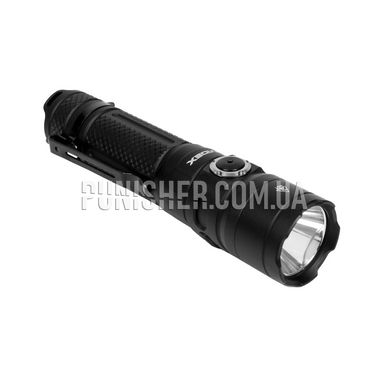 Портативний світлодіодний ліхтарик Videx A406 4000Lm, Чорний, Ручний, Акумулятор, Білий, 4000