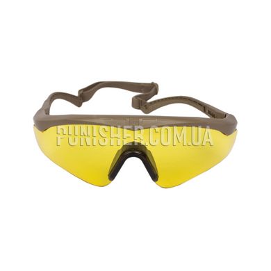 Комплект окулярів Revision Sawfly 2 лінзи, Британська версія, Tan, Прозорий, Жовтий, Окуляри