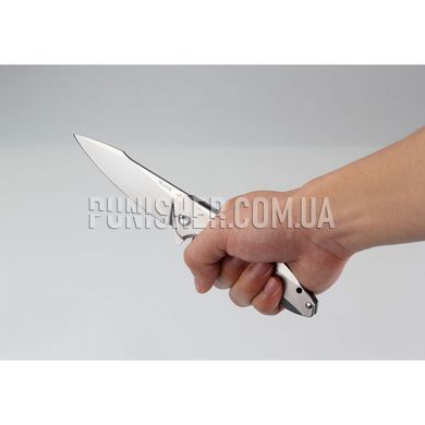 Ruike P128 Folding knife, Silver, Knife, Folding, Smooth