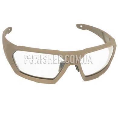 Комплект балістичних окулярів Revision ShadowStrike Deluxe з жовтою лінзою, Tan, Прозорий, Димчастий, Жовтий, Окуляри