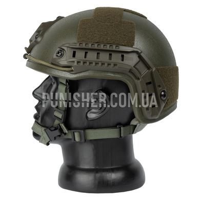 Maskpol HP-05 Ballistic Helmet with Multicam Cover, Olive, Large