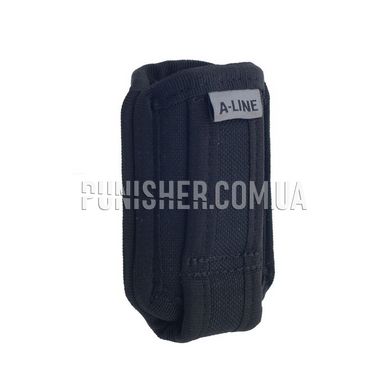 A-line A5 Pouch for Glock magazine, Black, 1, Belt loop, Glock, ПМ, For belt, 9mm, Cordura 1000D