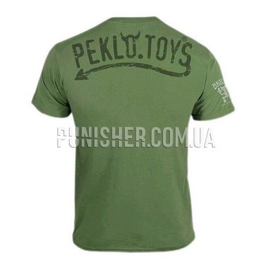 Peklo.Toys Twins T-shirt, Olive, Small