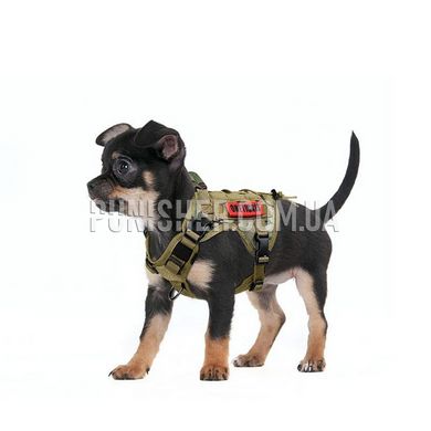 Шлея-жилет OneTigris Fire Watcher Dog Harness 2.0 для собак, Multicam, X-Small