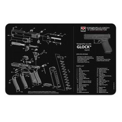 Килимок TekMat для чищення зброї Glock Gen5, Чорний, Килимок