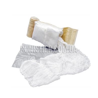 TacMed Solutions 4” Olaes Modular Bandage Flat Packed, White, Bandage