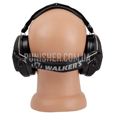 Активні навушники Walker's FireMax Muff Behind the Neck, Чорний, Активні, 20