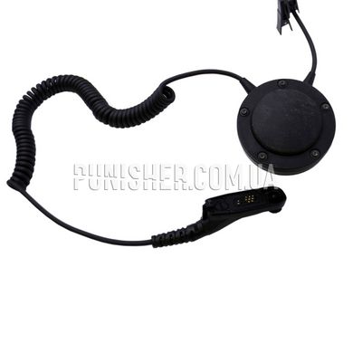 Thales Lightweight MBITR Headset for Motorola DP (Used), Black