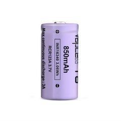 Vapcell 16340 T8 850 mAh 3.7V 3A Battery Li-Ion Without protection, Purple, 16340