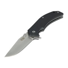 M-Tac Type 8 Metal Folding Knife, Black, Knife, Folding, Smooth