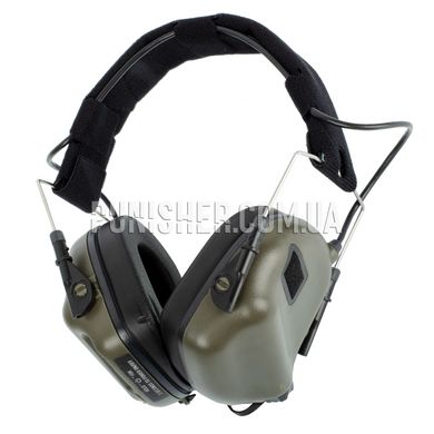 Earmor M31 Mod 3 Electronic Hearing Protector, Foliage Green, Headband, 22