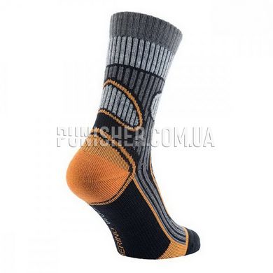 M-Tac Polar Merino 40% Black Socks, Black, 39-42, Winter