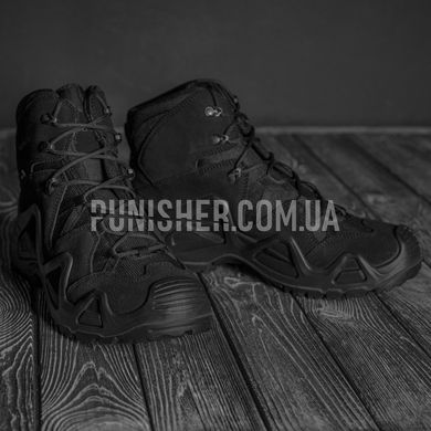 Тактичні черевики Lowa Zephyr GTX MID TF, Чорний, 9 R (US), Демісезон