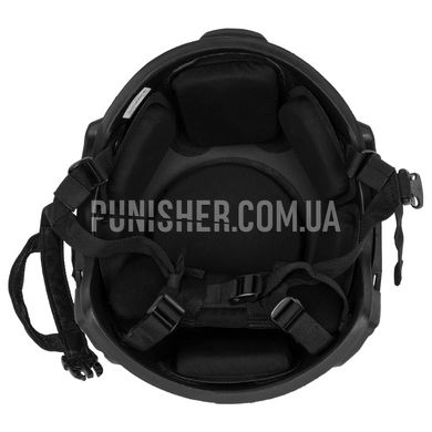 HighCom Armor Striker ACHHC Helmet With ACH Rails and Shroud, Black, X-Large