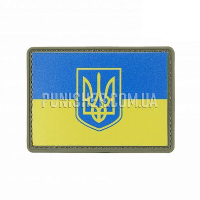 Нашивка Флаг Украины PVC, Желто-синий, ПВХ