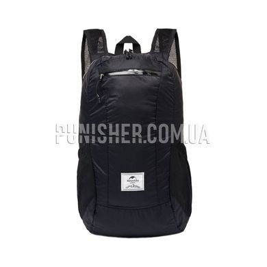 Рюкзак компактний надлегкий Naturehike Ultralight NH17A012-B, 18 л, Черный, 18 л