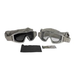 Комплект защитной маски Revision Desert Locust Goggle US Military Kit, Foliage Green, Прозрачный, Дымчатый, Зеленый, Коричневый, Маска