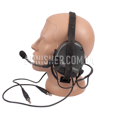 3M Peltor Сomtac III DUAL Neckband Headset (Used), Foliage Grey, Neckband, 22, Comtac III, 2xAAA, Dual