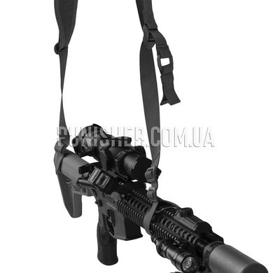 Збройовий ремінь Helikon-Tex Mirage Carbine Sling, Чорний, Збройовий ремінь, Двоточковий